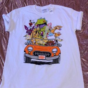*SOLD* Brand new 90s Nickelodeon cartoons tee